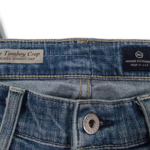 J706 EUC $225 AG the Tomboy Relaxed Fit Cropped 28 - Picture 7 of 11